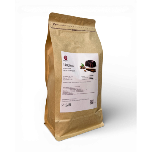 Daloni India Plantation AA в зернах для эспрессо 1кг