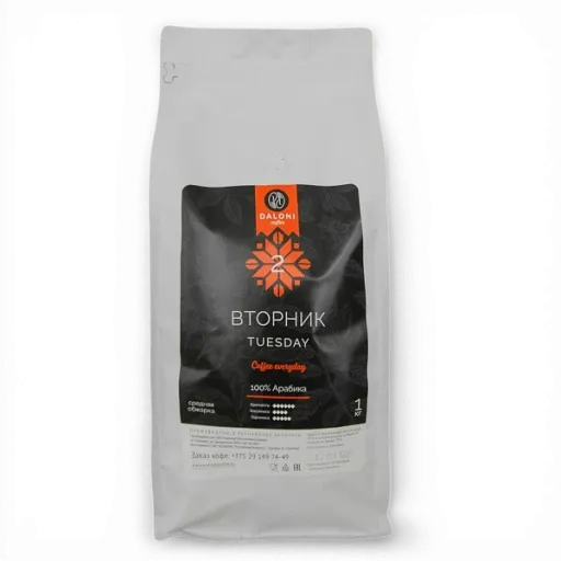 Кофе Daloni Вторник (Tuesday) 1кг