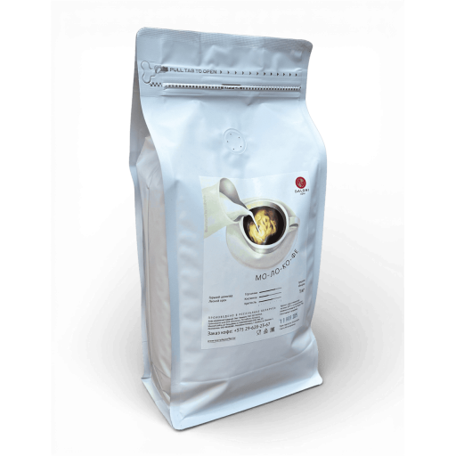 Daloni Кофе «Мо-ло-ко-фе» арабика для молочных напитков 1кг