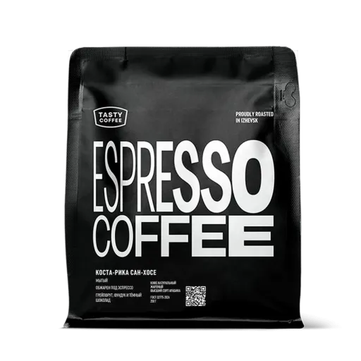 Tasty Coffee Коста-Рика Сан Хосе под эспрессо 250 г