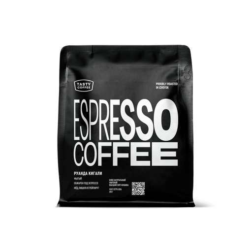 Tasty Coffee под эспрессо Руанда Кигали 250 гр
